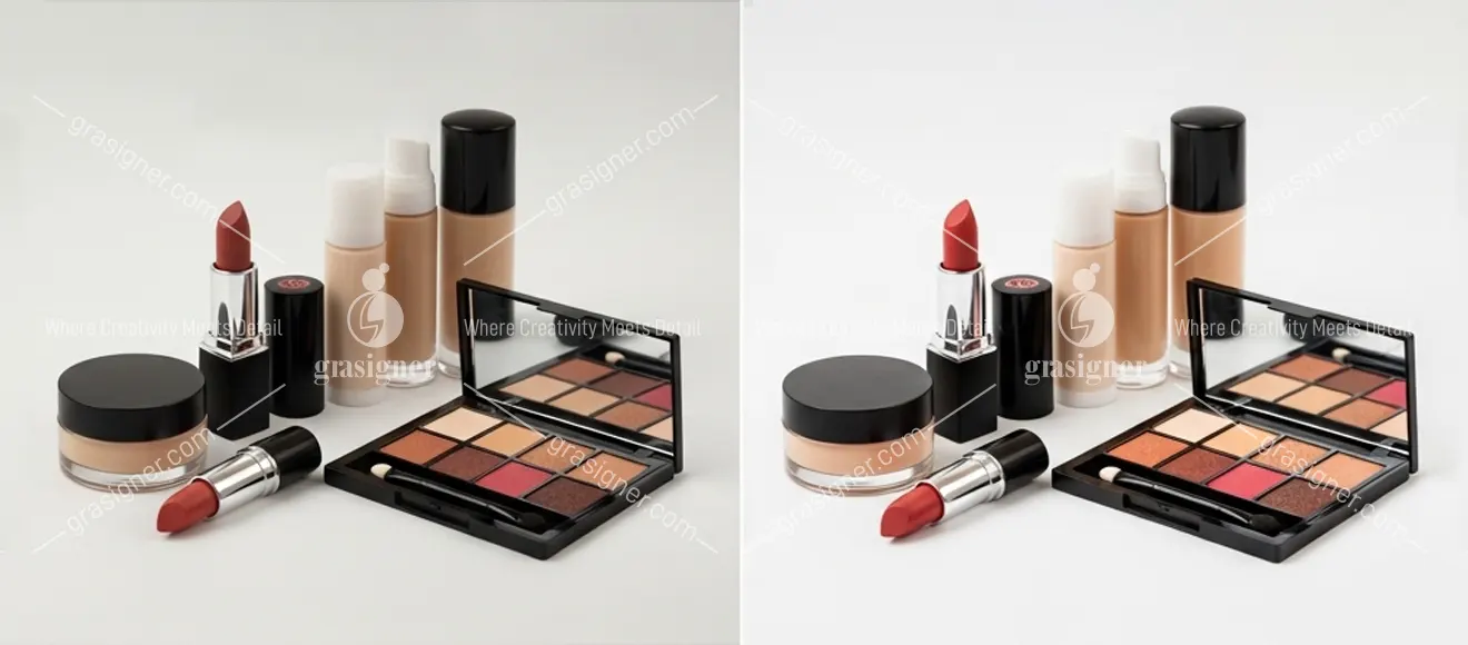 Color Correction Services working sample at Grasigner 