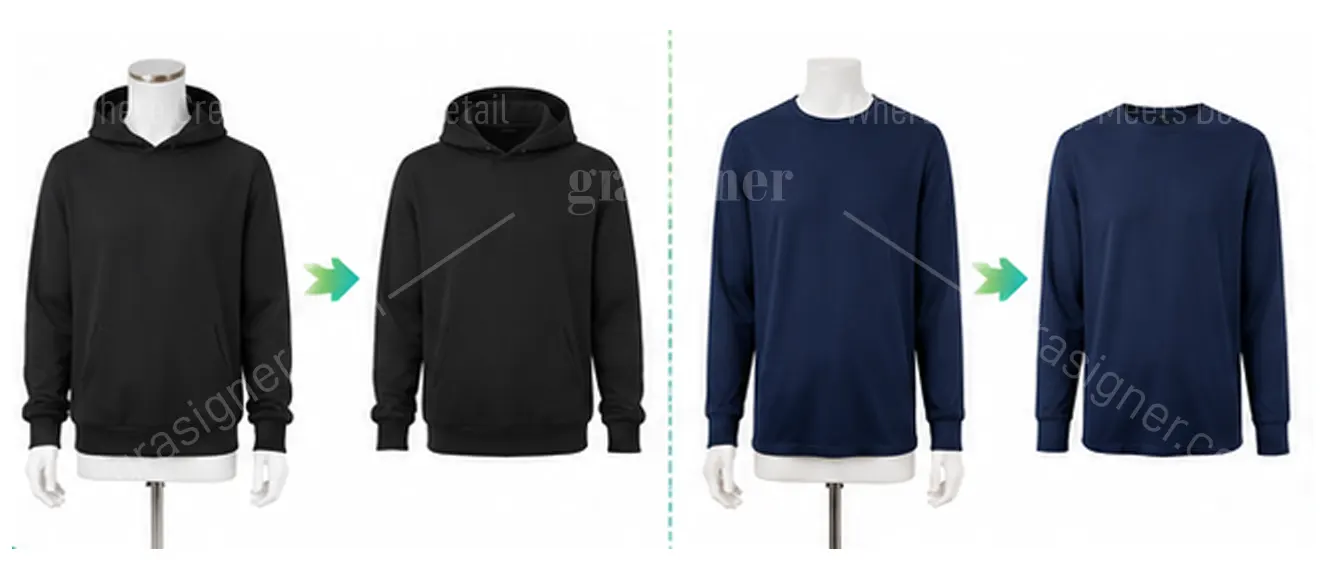 Ghost Mannequin Services working sample at Grasigner 