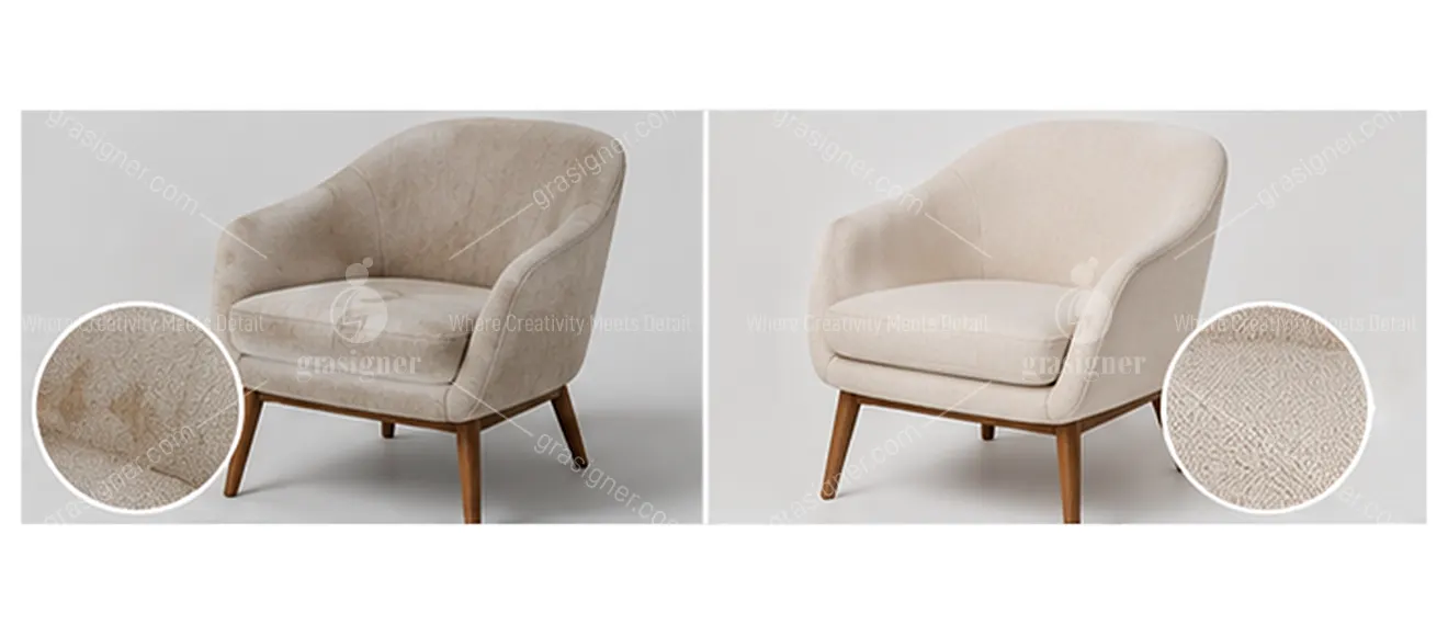 Photo Retouching Services working sample at Grasigner 