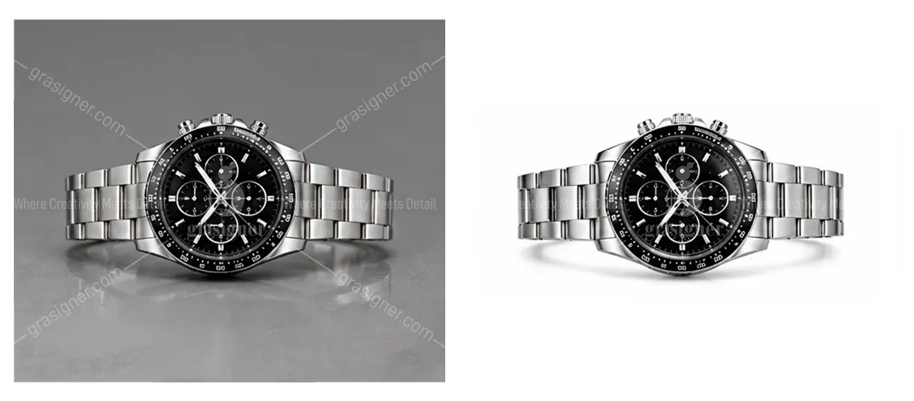 Photo Retouching Services working sample at Grasigner 