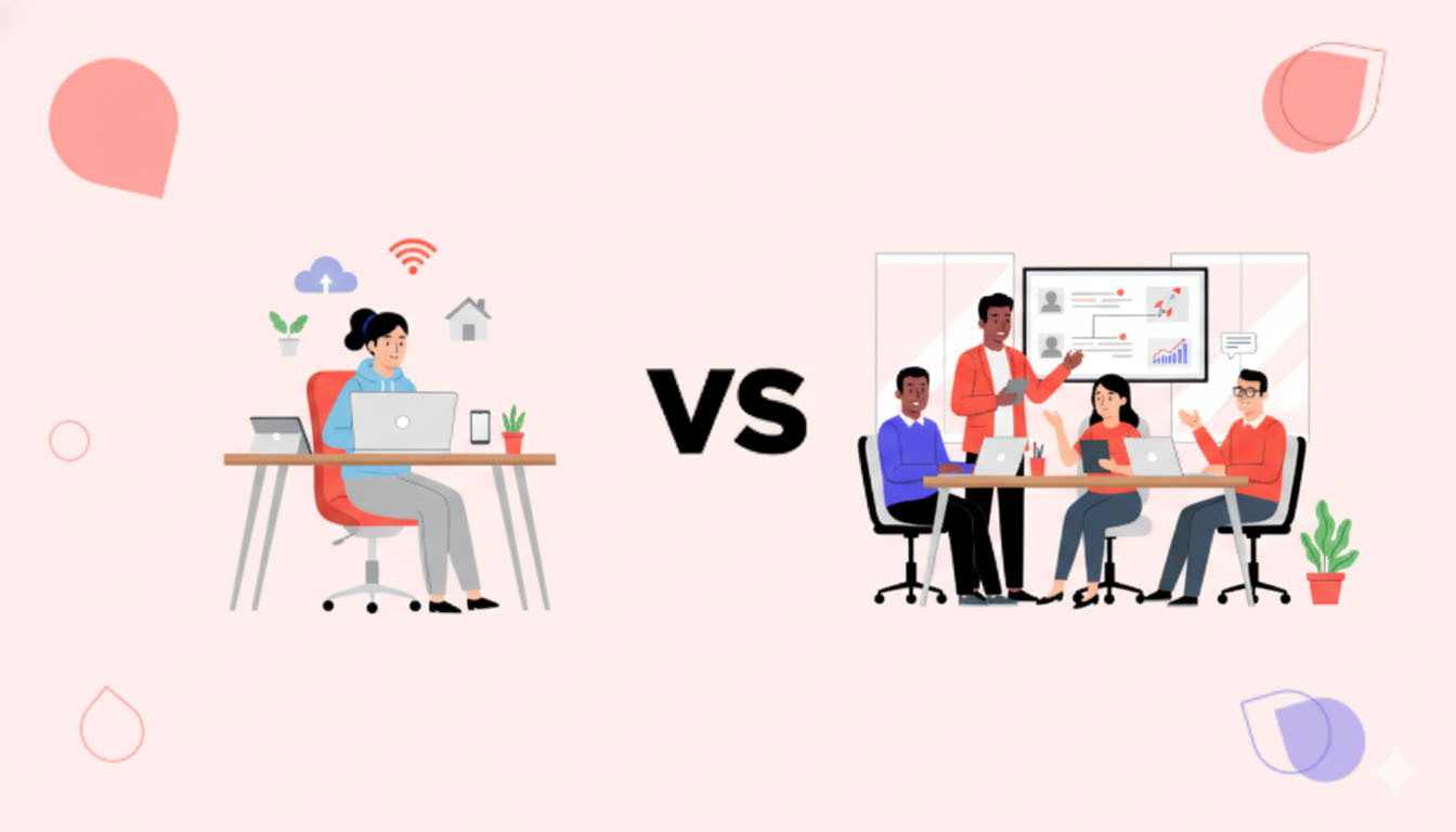 Comparison between agency and marketplace to determine the right choice for business needs