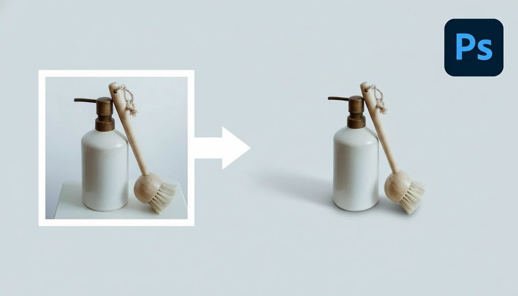 Improving product photography with proper lighting, clean background, and professional camera setup