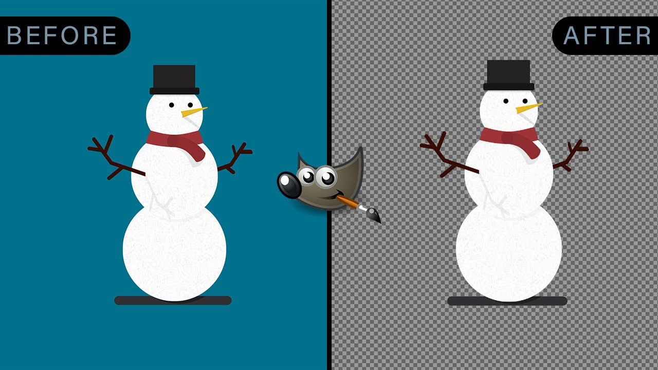 Background removal using the Select by Colour tool in GIMP for fast, accurate selection and clean professional edges