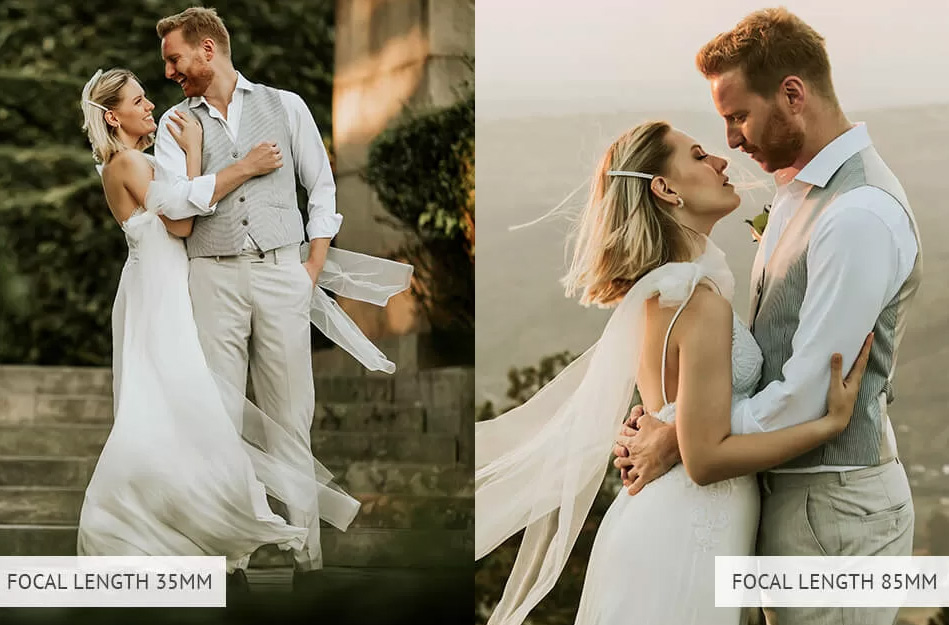 Use multiple lenses strategically in wedding photography to capture wide angles, close-up details, and candid moments professionally