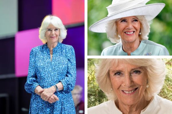 Camilla Queen Consort attending a royal engagement with press photographers and international media coverage