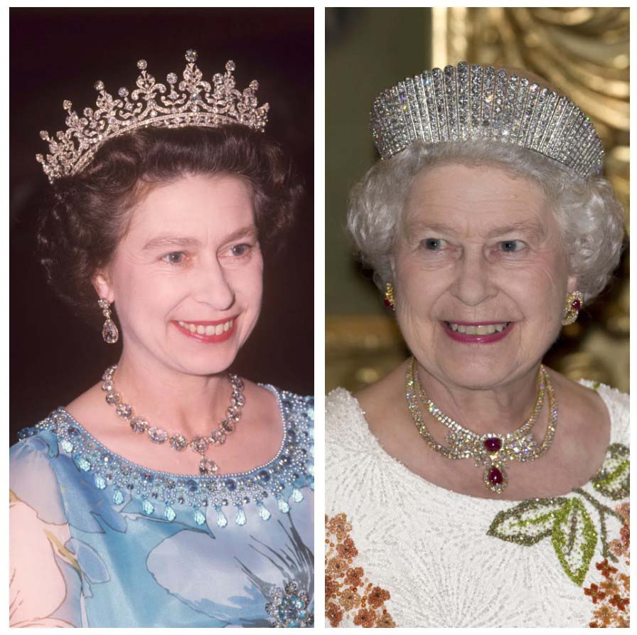 Queen Elizabeth II at a royal public event with extensive media coverage and ceremonial setting